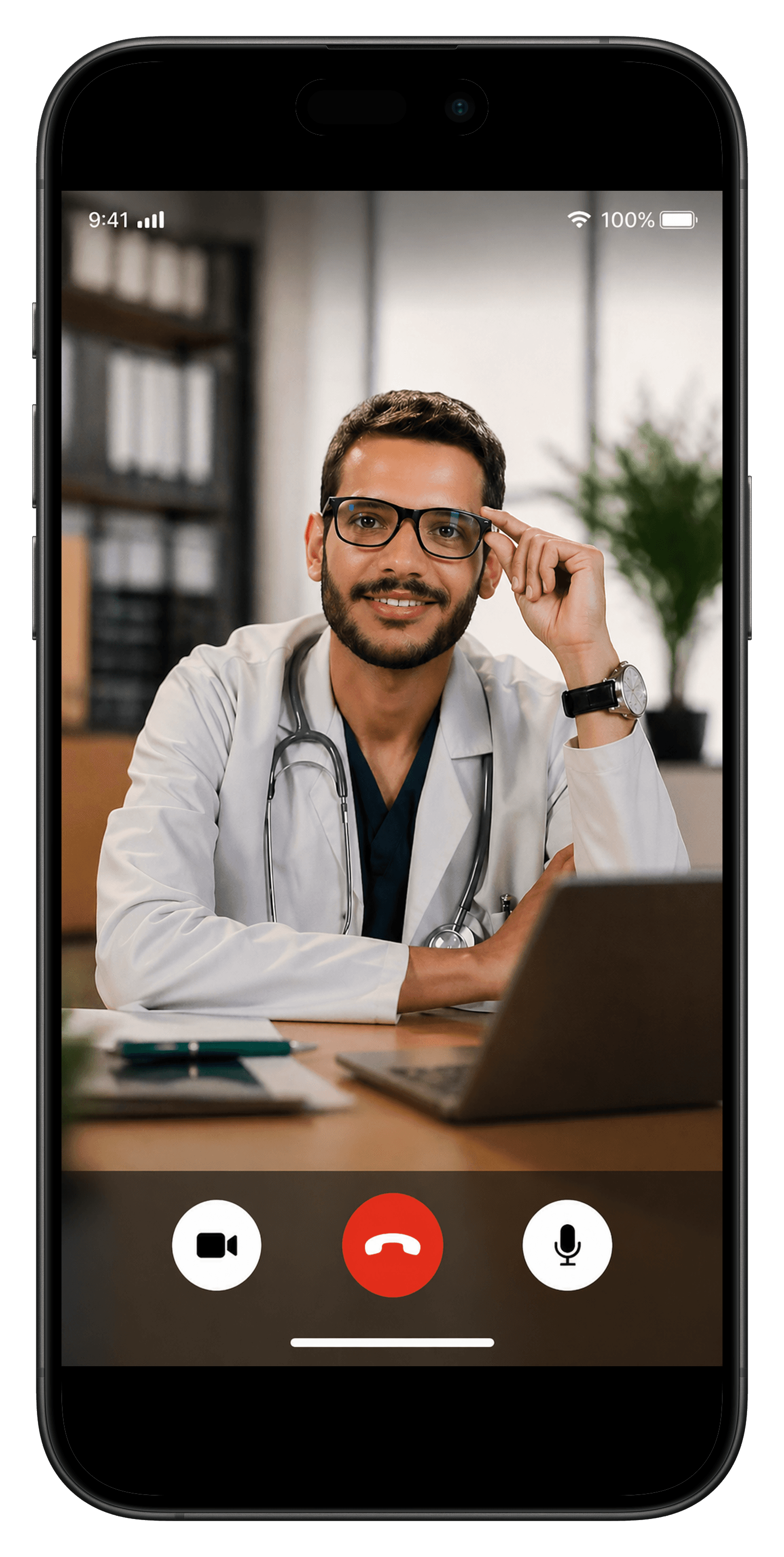 Telehealth consultation with a licensed provider